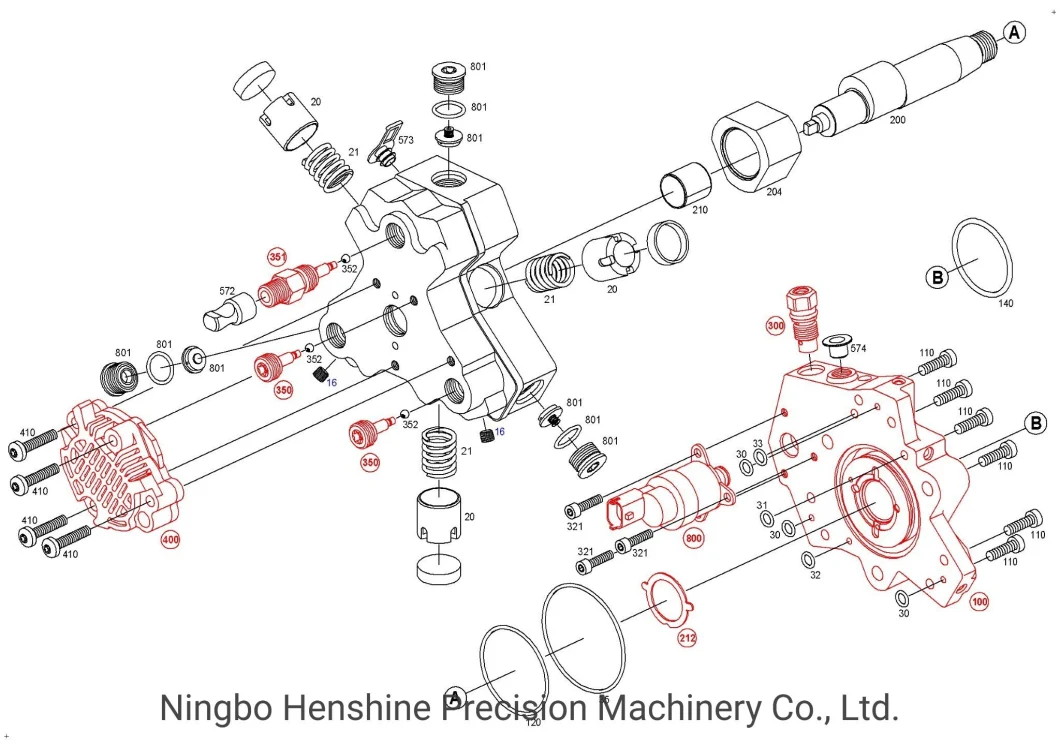 Imv 0928400744 Man D0836 Loh4 for Bosch Fuel Injection Pump 0445020060/0445020130/0445020225 Interchange Number 51125050037 Metering Control Valve 0 928 400 744