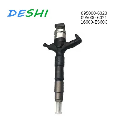 Injecteur de carburant 095000-6020 095000-6021 6022 6023 16600-Es60c Soupape de commande pour moteur Denso Nissan X-Trail Yd22